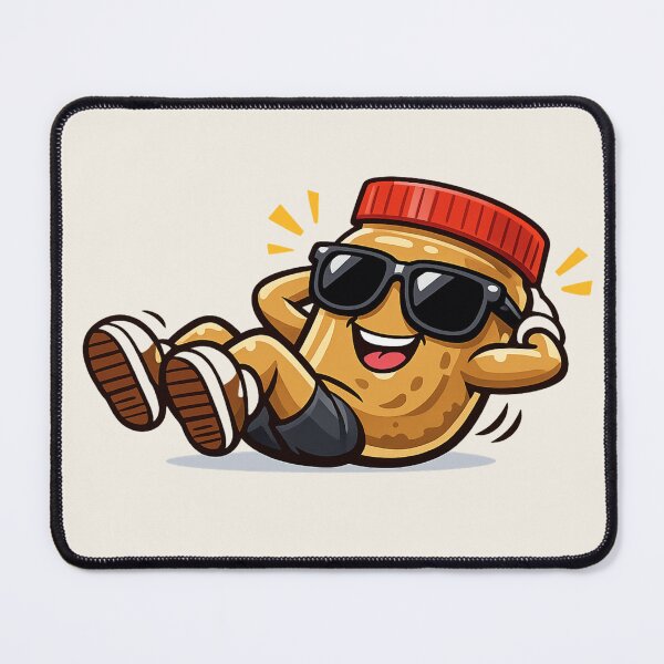 Item preview, Peanut Butter Crunches Fitness Character designed and sold by BROHLine Studio.