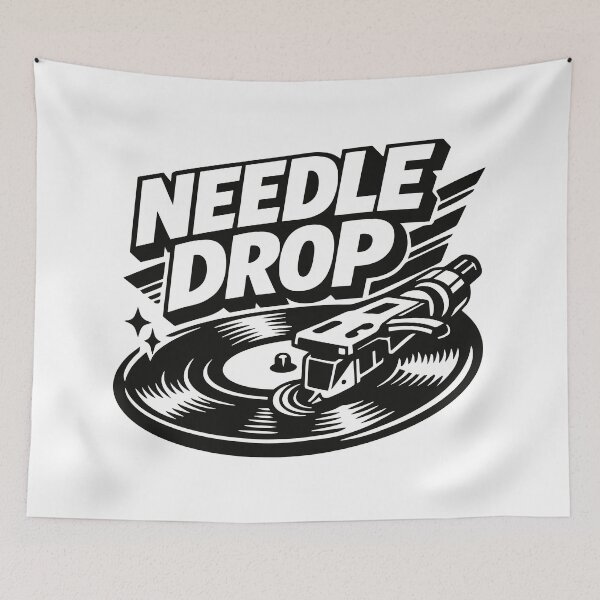Item preview, Needle Drop Vinyl Turntable designed and sold by SnappyPNG.