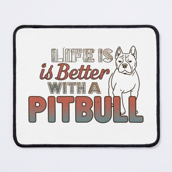Item preview, Life is Better with a Pitbull designed and sold by My Pitbull Place.