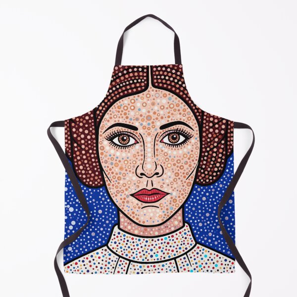 Item preview, Princess Leia — Star Wars Dotwork Pop Art | Pointillist Cosmic Portrait designed and sold by Ojo de Lilith.