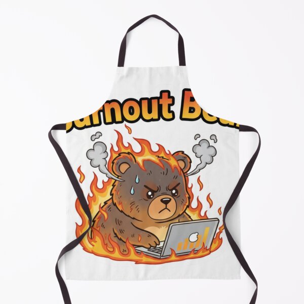 Item preview, Burnout Bear designed and sold by leosco.