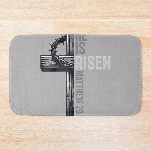 Item preview, Easter Cross He is Risen Jesus Christian Men Women Kid Youth designed and sold by KathieFaugh.