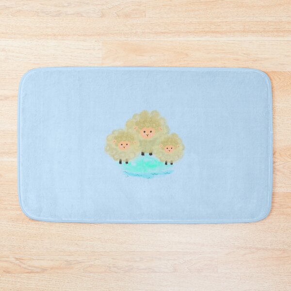 Item preview, sheep family designed and sold by MagicWizardShop.
