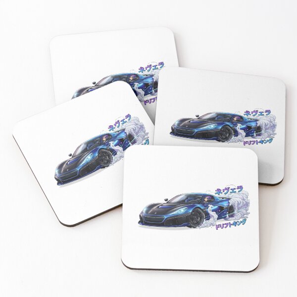 Item preview, JDM Anime Drift Queen - Hypercar Action Sticker designed and sold by ReimonkeyShop.