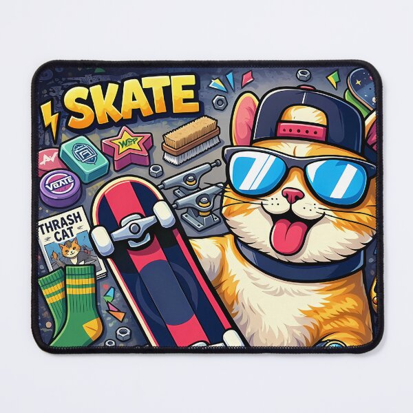 Item preview, Radical Skater Cat designed and sold by McThingummy.