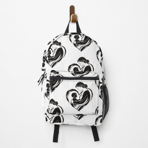 Item preview, Title Heart of Motherhood: A Glowing Silhouette designed and sold by RoseVathRam.