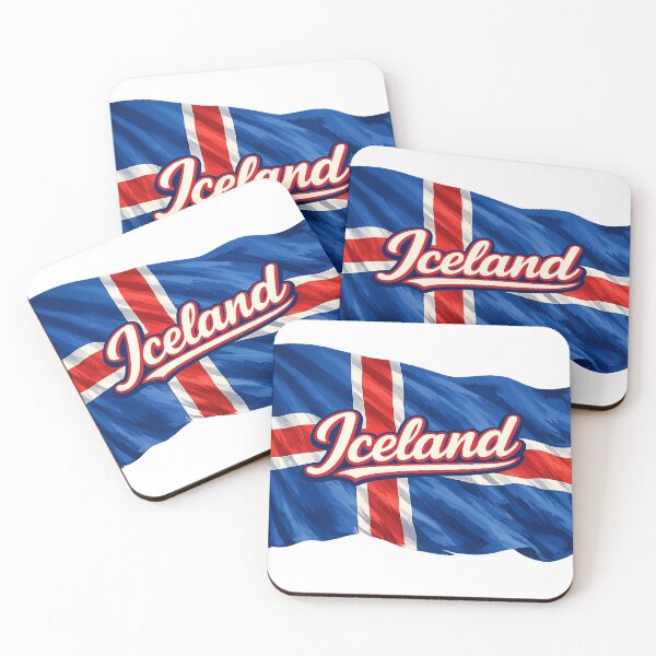 Item preview, Iceland Flag Waving Design – Icelandic National Pride Graphic, Nordic Country Heritage Artwork, Travel Gift Idea designed and sold by GarnerSupplyCo.