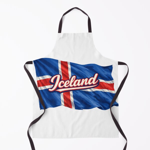 Item preview, Iceland Flag Waving Design – Icelandic National Pride Graphic, Nordic Country Heritage Artwork, Travel Gift Idea designed and sold by GarnerSupplyCo.