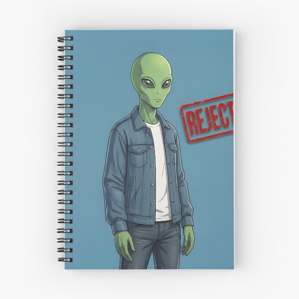 Aperçu de l'œuvre Club des extraterrestres rejetés créée et vendue par AharoonBaxter.