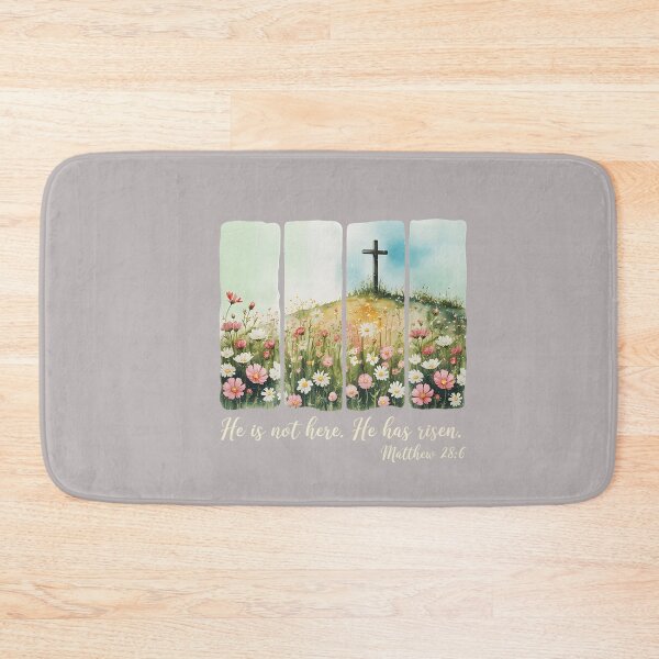 Item preview, He is Risen Christian Wildflower Happy Easter Women Girls designed and sold by mjohnson9.