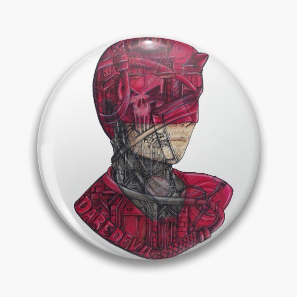 Item preview, Daredevil layered designed and sold by Vickimaistudio.