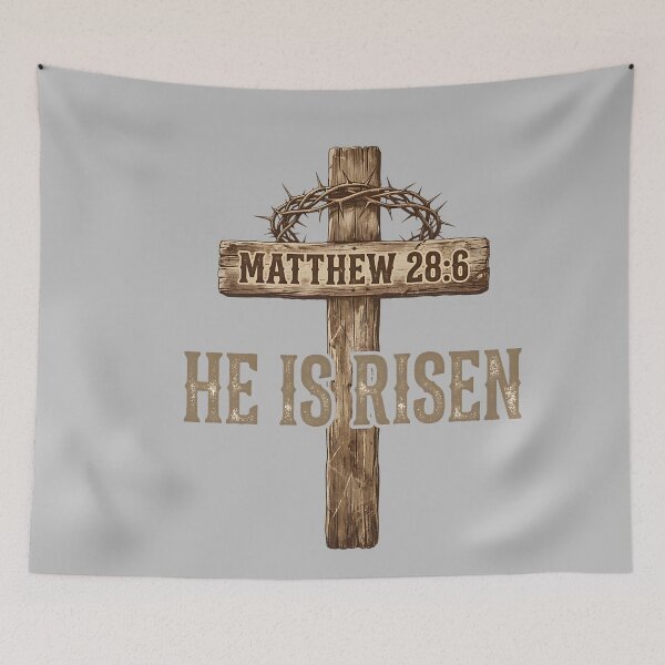 Item preview, He is Risen Easter Design for Christians and Believers designed and sold by mjohnson9.