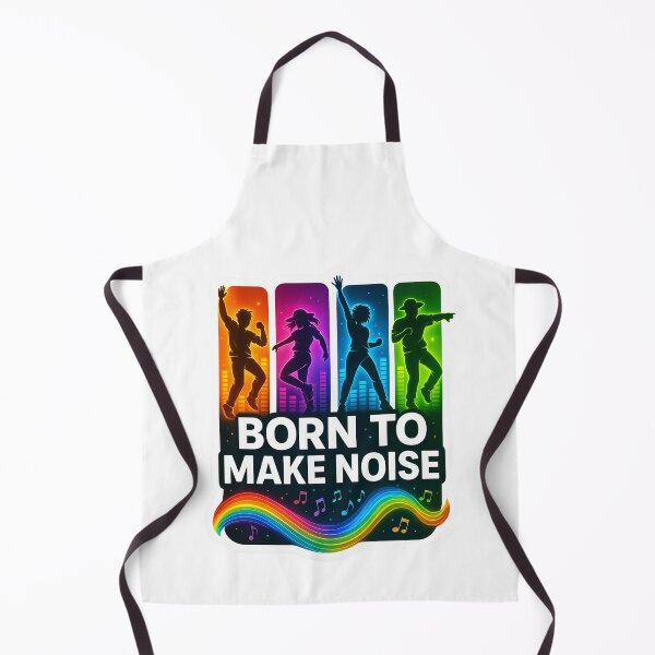Item preview, Born to Make Noise Rainbow Dance Tee designed and sold by lorand-designs.
