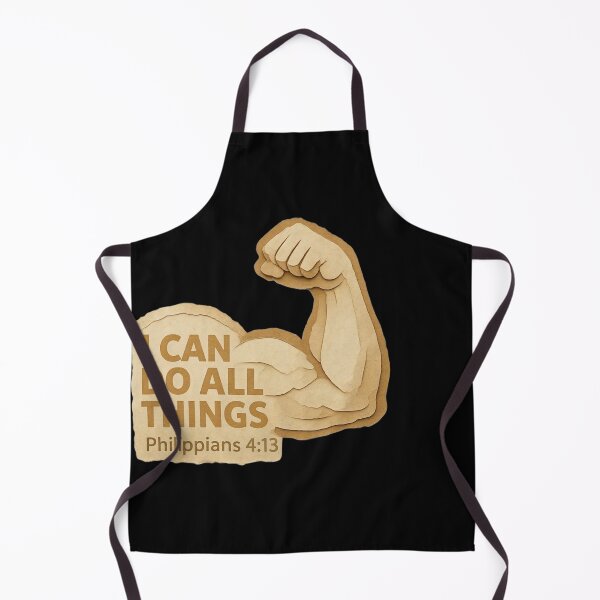 Item preview, I Can Do All Things – Philippians 4:13 Christian Strength Design designed and sold by ArtsBorn2Create.