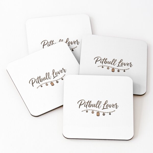 Item preview, Pitbull Lover Elegant Script designed and sold by My Pitbull Place.