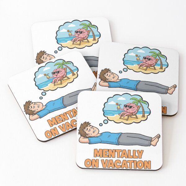 Item preview, Mentally on vacation designed and sold by leosco.