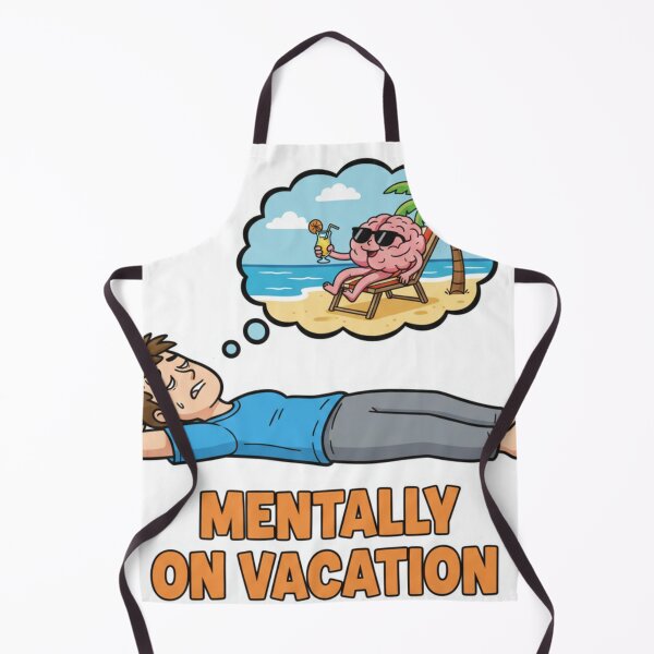 Item preview, Mentally on vacation designed and sold by leosco.