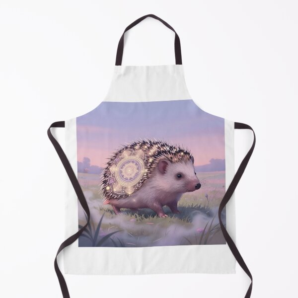 Item preview, Glowing Mandala Hedgehog designed and sold by Shelley Loewnau-Jones Studio.