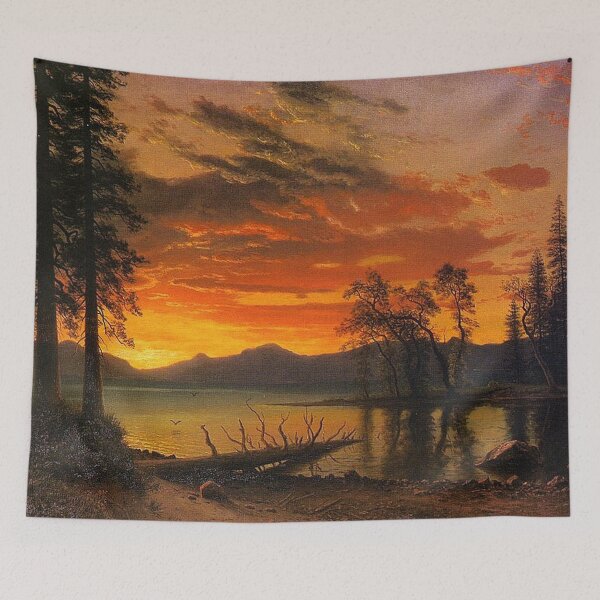 Item preview, Sunset Over the River designed and sold by tomorrowsart.