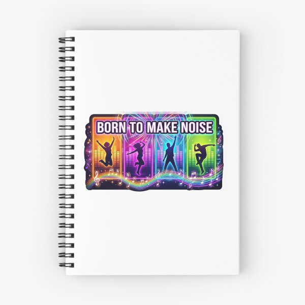 Item preview, Born to Make Noise Neon Dance designed and sold by lorand-designs.