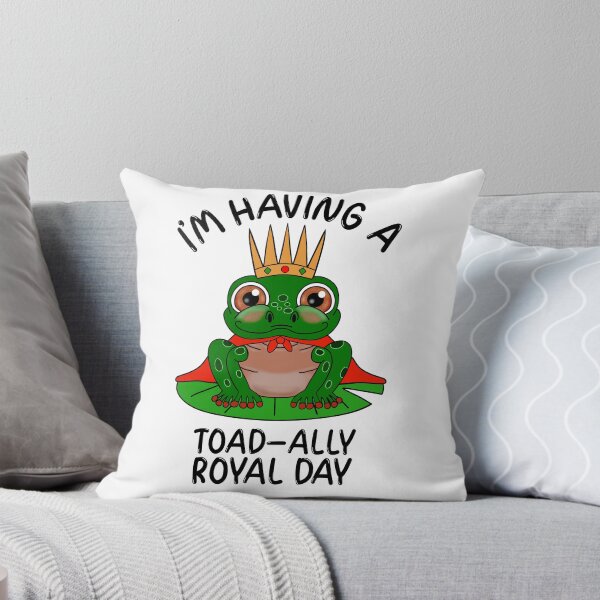 Item preview, Funny Frog Pun designed and sold by Sartoris Art.