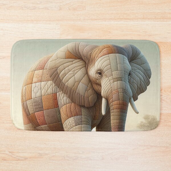 Item preview, Patchwork Elephant Dreams  designed and sold by Vanich-Panich.