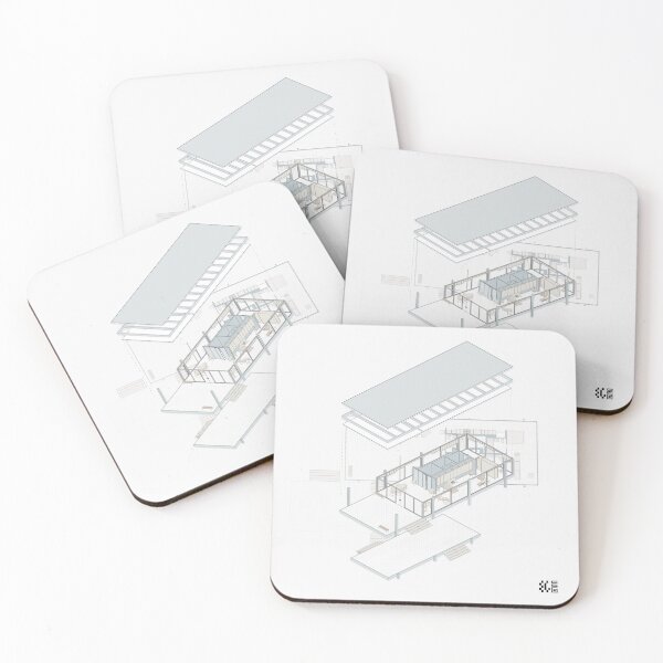 Item preview, Farnsworth House designed and sold by escala-grafica.