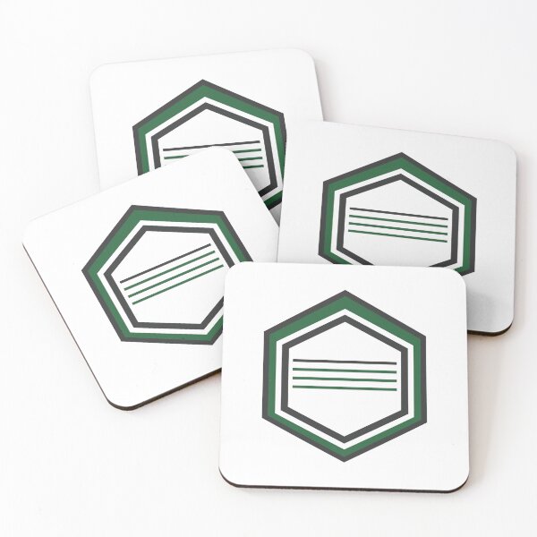 Item preview, Hexagon Series 07 – Triple-bordered hexagon with central lines designed and sold by Herzbaumatelier.