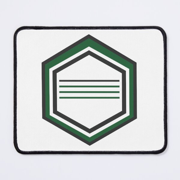 Item preview, Hexagon Series 07 – Triple-bordered hexagon with central lines designed and sold by Herzbaumatelier.