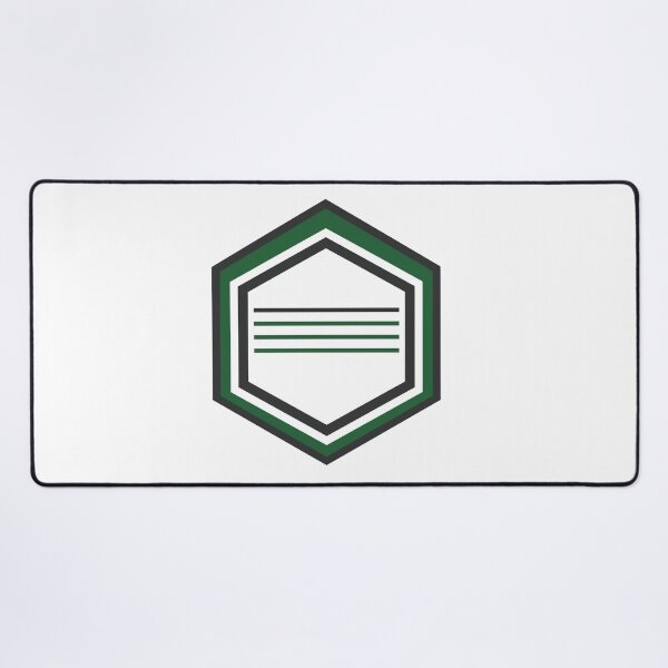Item preview, Hexagon Series 07 – Triple-bordered hexagon with central lines designed and sold by Herzbaumatelier.