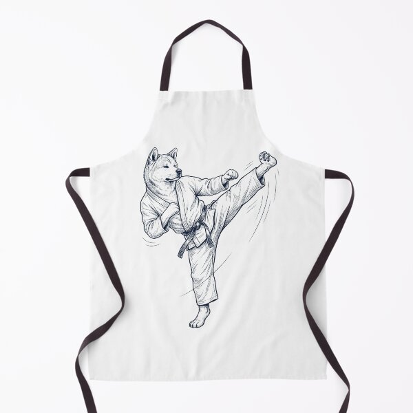 Item preview, Vintage Akita Doing Karate Martial Art Dog Lover designed and sold by TerryConnells.