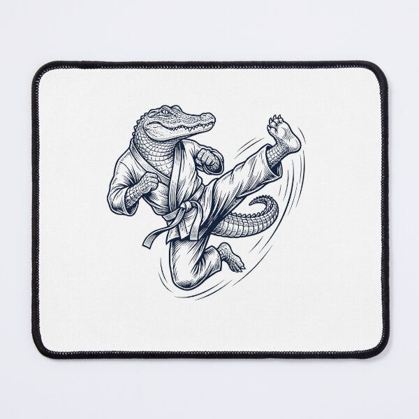 Item preview, Vintage Alligator Doing Karate Martial Art Animal Lover designed and sold by TerryConnells.