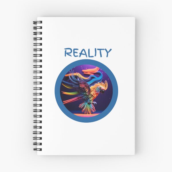 Item preview, Reality parrot neon dark abstract artpiece, reality designed and sold by Coolparrotgirl.