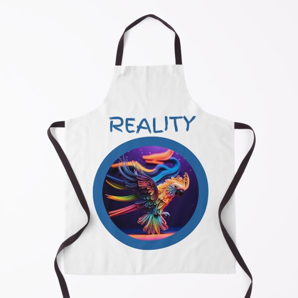 Item preview, Reality parrot neon dark abstract artpiece, reality designed and sold by Coolparrotgirl.