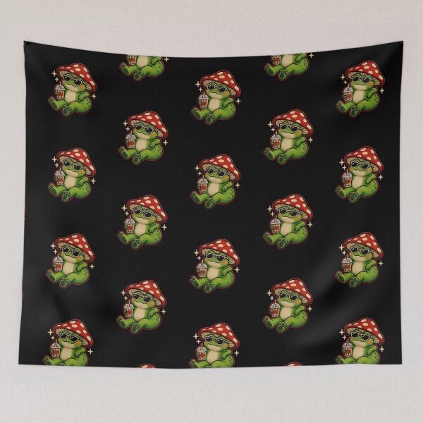 Item preview, Cute Cool Frog with Sunglasses & Iced Coffee – Chill Aesthetic Design designed and sold by ColorSplash123.