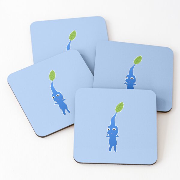 Item preview, Low poly blue pikmin designed and sold by HuntyCow.