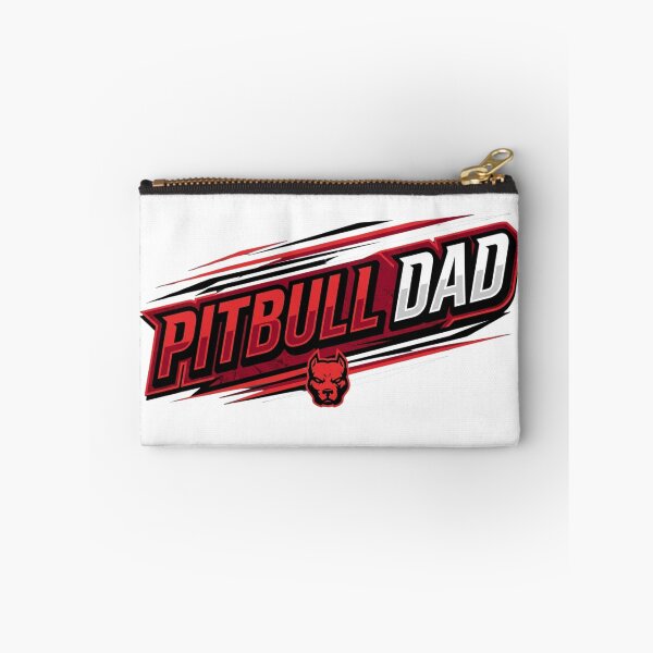 Item preview, Pitbull Dad Red and Black Design designed and sold by My Pitbull Place.