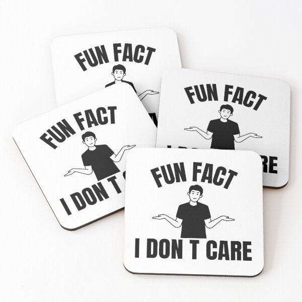 Item preview, Fun Fact I Don't Care designed and sold by Dondonmart.