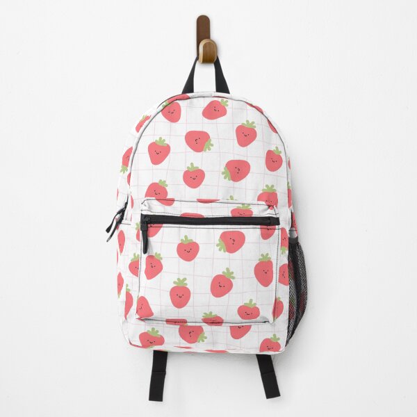 Item preview, Cute Kawaii Strawberry Seamless Pattern designed and sold by Zaya_art.