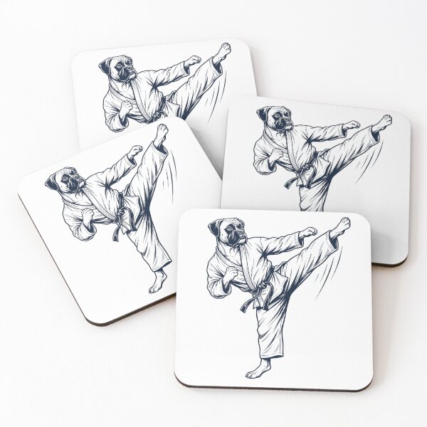 Item preview, Vintage Boxer Dog Doing Karate Martial Art Dog Lover designed and sold by TerryConnells.