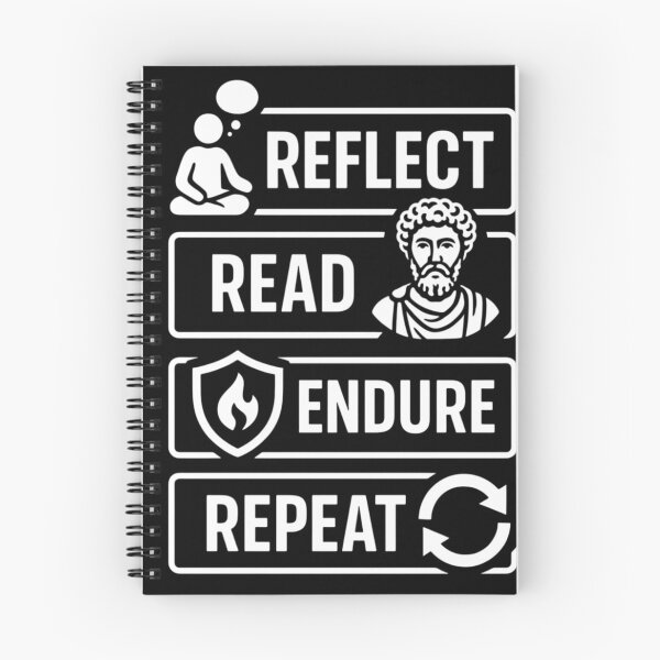 Item preview, Reflect • Read • Endure • Repeat - Stoic System designed and sold by CodeRonin®.