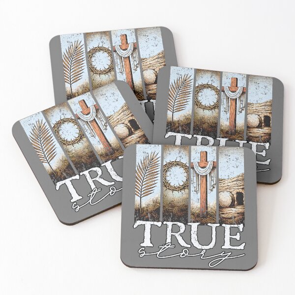 Item preview, True Story Easter Day Cross Jesus Christian He is Risen designed and sold by KristineLi.