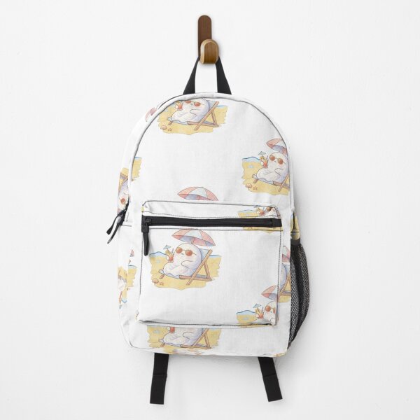 Item preview, Relaxing Ghost on Vacation | Cute Kawaii Aesthetic | Cozy Chill Mood Design designed and sold by The Mood Index.