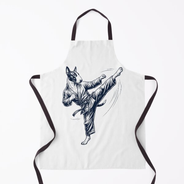 Item preview, Vintage Bull Terrier Doing Karate Martial Art Dog Lover designed and sold by TerryConnells.