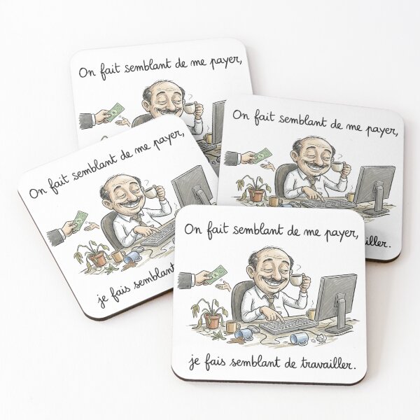 Item preview, Funny cartoon about work and wages designed and sold by GZMERCH.
