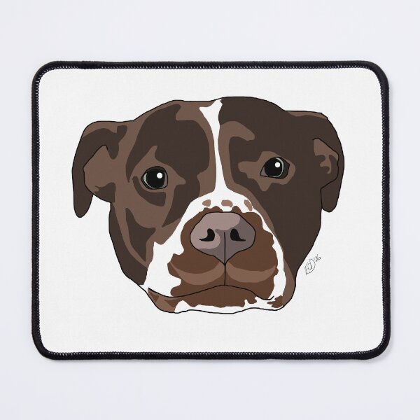 Item preview, Gigi The Staffy designed and sold by emilydevineart.