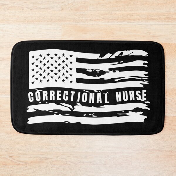 Item preview, Corrections Nurse Us Flag designed and sold by Dondonmart.