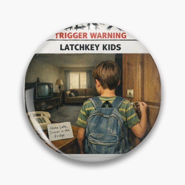 Item preview, Trigger Warning – Gen‑X Latchkey Kids designed and sold by FullLeaded.