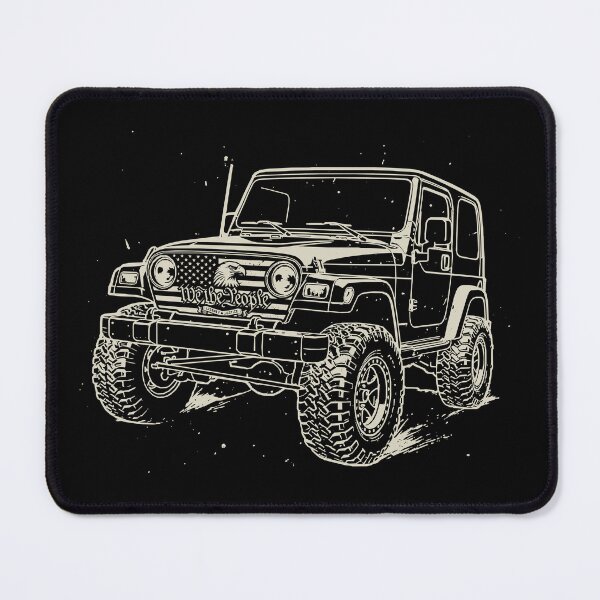 Artikelvorschau, Wrangler TJ 4x4 – Wir, das Volk – Offroad-Patriotisch entworfen und verkauft von Off-Road-Zone.