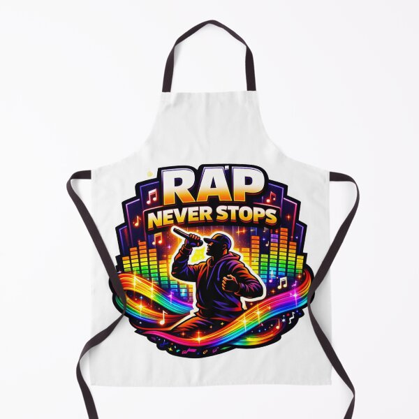Item preview, Rap Never Stops Neon Groove designed and sold by lorand-designs.